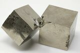 4.4" Natural Pyrite Cube Cluster - Spain - #196780-1
